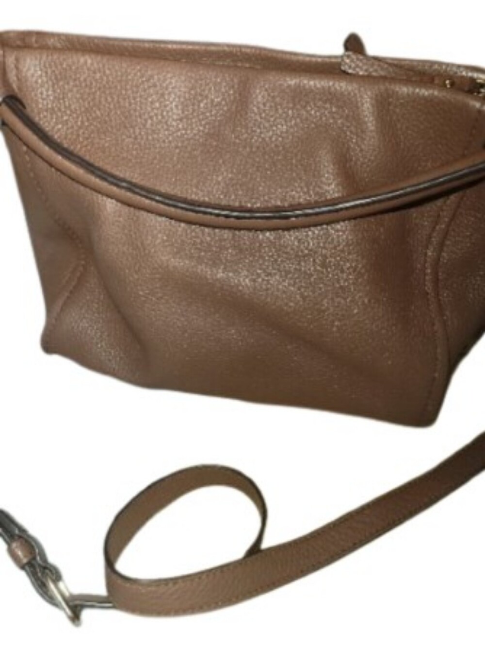 Kate Spade Brown Leather Top-Handle Tote - Picture 6 of 6